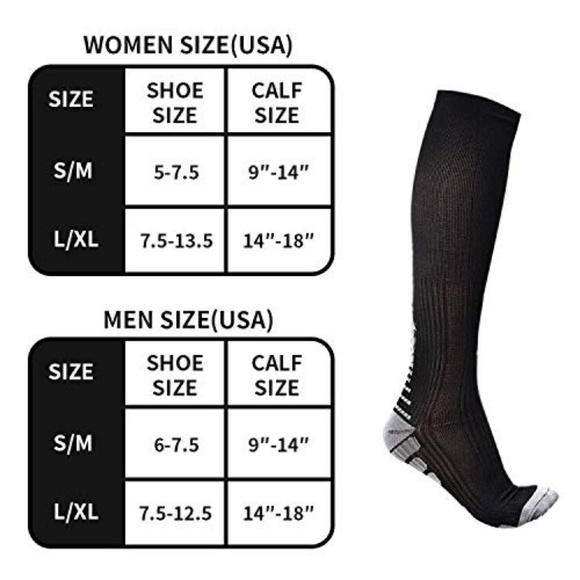 Graduated Medical Compression Socks 20-30mmhg S/M - Picture 2 of 4